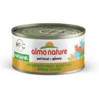 Almo Nature 48x HFC Natural Kattenvoer Nat Kip & Kaas 70 gr