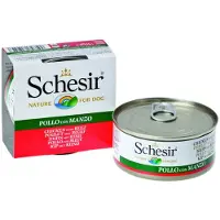 Schesir 10x Hondenvoer Kipfilet en Rundvlees in Gelei 150 gr