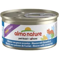Almo Nature 48x Daily Menu Kattenvoer Nat Mousse Oceaanvis 85 gr