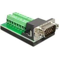 DeLOCK Seriële D-sub - schroefaansluiting -
