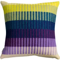 Røros Tweed Åsmund gradient kussen 50x50 cm Yellow-blue