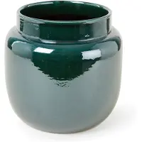 Serax Bloempot Groen-Donker groen D 23 cm H 21 cm