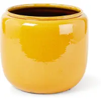 Serax Glazed shades Costa Bloempot medium D21 Honey