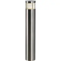 SLV Vap Slim 60 sokkellamp van roestvrij staal VAP, alu / grijs / zink, Roestvrij staal, Modern, buitenlamp
