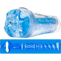 Fleshlight Flight Commander - zuigende masturbator (blauw)