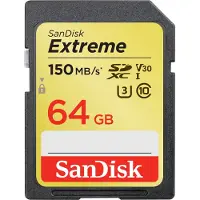 SanDisk SDXC Extreme 64GB 150MB/s