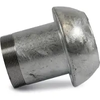 PVC handel Perrot V-deel x buitendraad-108 mm x 4''