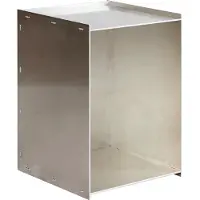 Frama Rivet Box Side Table - Bijzettafels & buffetten Aluminium - 4120