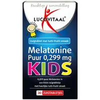 Lucovitaal 6x Melatonine Puur Kids 30 Zuigtabletten