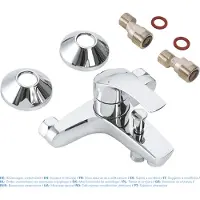 GROHE Eurosmart badkraan Chroom