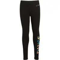 Papillon sportlegging zwart/multi Sportbroek Meisjes Katoen Tekst - maat 104