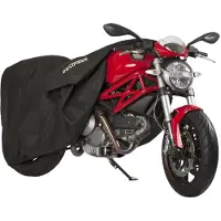 Ds Covers Motorhoes FOX indoor medium zwart