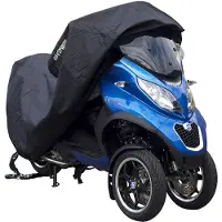 Ds Covers motorhoes alfa 3w zonder ruimte voor topkoffer zwart