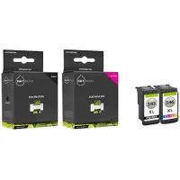 Inktmedia Geschikt Canon PG-545XL & CL-546XL inkt cartridge zwart & kleur hoge capaciteit van