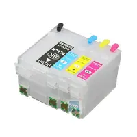 Inktmedia Geschikt Epson 27 / 27XL T2711 / T2714 Navulbare cartridges (met ARC chip) van