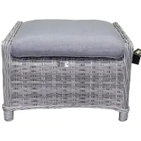 AVH-Collectie Kreta voetenbank 62x48xH42 cm grijs