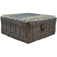 AVH-Collectie Las Palmas lounge tuintafel grijs
