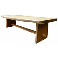 AVH-Collectie Boomstamtafel 400x120xH77,5 cm - bladdikte 10 cm
