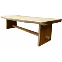 AVH-Collectie Boomstamtafel 250x90xH77,5 cm - bladdikte 8 cm