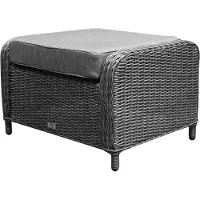 AVH-Collectie Toscane Bilbao premium voetenbank 60x74xH47 cm antraciet
