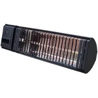 AVH-Collectie Elektrische infrarood terrasverwarmer Iras zwart - 2000 W