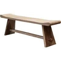 AVH-Collectie Holle boomstambank 150x30x45 cm