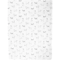 Clayre & Eef Grijze Keukendoek 50*70 cm DOF42