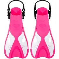 Atlantis Zwemvliezen Snorkelvin Pink White-Schoenmaat 36 - 41