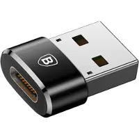 Baseus - USB - Type-C naar USB adapter zwart - (CAAOTG-01)
