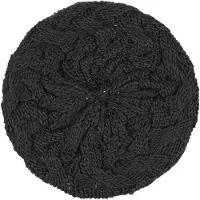 Lierys Jesila Gebreide Alpinopet By Lierys zwart | Maat: One Size