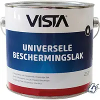 Vista Universele Beschermingslak Hoogglans Blank 750 ML
