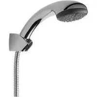 Plieger Start Badset - 1 stand - handdouche - Doorsnede ø 8 cm - Wandhouder - Chroom