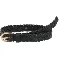 Pieces Riem 'Avery' zwart