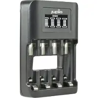 Jupio USB 4-slots Ultra Fast Battery Charger LCD