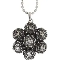Zeeuws Meisje Zeeuws Meisje-ZKH068-zeven Zeeuwse knoopjes hanger met lange en korte ketting