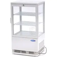 Maxima Mini Koelvitrine - 58 L - 43 cm - Wit