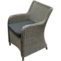 AVH-Collectie Bilbao dining tuinstoel grijs