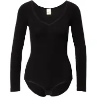 Magic bodyfashion Longsleeve Bodysuit Bamboo Bamboo Black Dames - Maat S