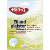 Heltiq 2x Eilandpleister Watervast 9 Cm X 10 Cm 4 Stuks