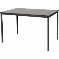 Schaffenburg Bureautafel - Domino Basic 120x80 logan - zwart frame