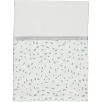Briljant Baby Laken Ledikant 100x150 Minimal Dots Stone Green KL.60R
