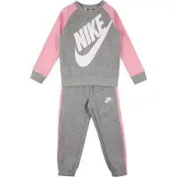 Nike Kids Joggingpak 'FUTURA' grijs gemêleerd / rosa / wit