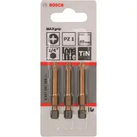 Bosch Bit Max Grip PZ 1, 49 mm 3st