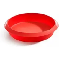Lékué Leuke bakvorm rond 20cm rood