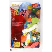 Globos Nordic Ballonnen Nr12 Mix Zak A 100 Multi multi Rubber Ballon