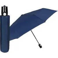 Perletti paraplu mini automatisch 98 cm microvezel marineblauw