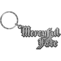 Rock Off Mercyful Fate Sleutelhanger Logo Zilverkleurig