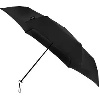 Impliva reisparaplu TravelLight windproof 90 cm zwart