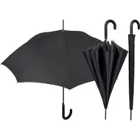 Perletti Paraplu 104 Cm Automatisch Unisex Zwart