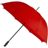 Impliva Golfparaplu windproof 125 cm polyester rood